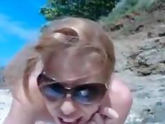 Caught naked on the beach tube porn video