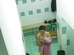 Women naked in locker room tube porn video