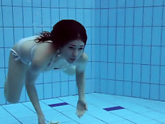 Roxalana submerged in the pool naked tube porn video