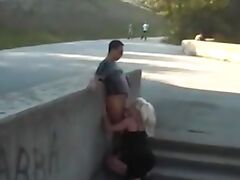 pareja follando en la calle tube porn video
