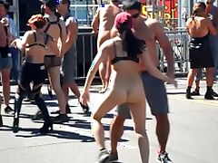 Nude slave in public fair tube porn video