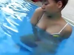 Teen Girls Swimming Pool Orgasm tube porn video