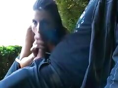 Busty german amateur fucked in public tube porn video