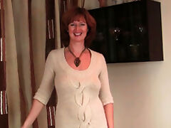 Classy milf Red shares her depraved routine with you tube porn video
