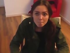 Teen slag in tights gets fucked by older guy tube porn video