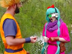 Anime lover Jessie Saint is absolutely obsessed with Dragon Ball Z tube porn video