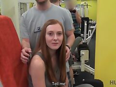 HUNT4K. Spontaneous pickup in the gym causes passionate sex scene tube porn video