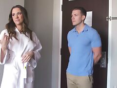 Chanel Preston comes to get a massage and gets fucked hard tube porn video