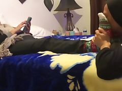 Can I massage your beautiful feet -foot fetish -sock fetish femdom tube porn video