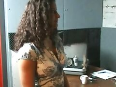 Brunette fucking hard with a stranger tube porn video