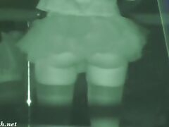 Crazy Halloween bottomless. Upskirt and real hidden cam in night club by Jeny Smith tube porn video