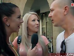 German couple public pick up for first time threesome tube porn video