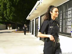 Police officer Eliza Ibarra gangbanged by a group of dudes tube porn video