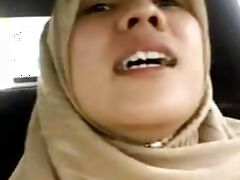 Indonesian muslim fuck in car tube porn video