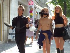 Lovely Mona Wales loves everything about humiliation in the public tube porn video