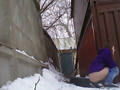 spy pissing russian teen in the nature tube porn video