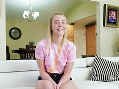 Amateur Gets Cum On Her Freckles tube porn video