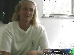Old Lady Hooker Loves Crack and BJ tube porn video