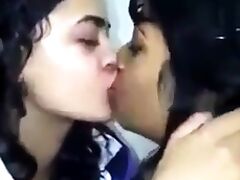 Desi Lesbian Girls Kissing Each other Desperately tube porn video