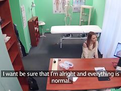 Full amateur sex play at the doctor's cabinet in secret XXX tube porn video