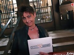 German ugly milf public pick up Street EroCom Date Casting with big natural boobs tube porn video
