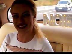 Horny Serbian blonde love anal tube porn video