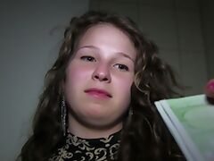 Few hundred Euros and this shy teen becomes the ultimate slut tube porn video