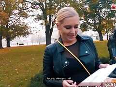 German Student bitch at real public pick up EroCom Date POV tube porn video