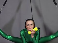 Insane Contortion Bondage From Rubber Girl Alina tube porn video
