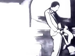 Masturbation and Hairy Pussy Fucking Cartoon 1940 tube porn video