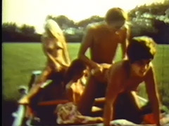 Three Hitchhiking Girls Getting Fucked 1970 tube porn video