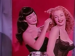 Bettie Page and Tempest Storm 1950 tube porn video
