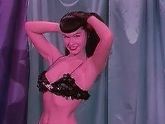 Bettie Stripping in Sparkling Clothes 1950 tube porn video