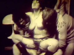 Three Boys Gangbang a Hairy Lady 1960 tube porn video