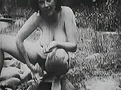 Old fashioned Group Sex Outdoors 1950 tube porn video