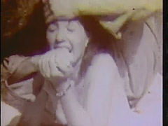 Young Girl Walking in the Forest 1950 tube porn video