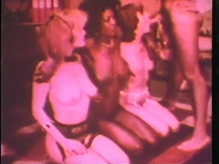 Interracial Swingers Have a Fuck Fest 1970 tube porn video