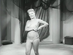 Amazing Blonde Dancing and Undressing 1950 tube porn video