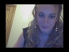 Stockinged blonde on cam tube porn video