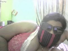 Indian chubby girl strip on cam tube porn video