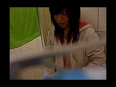taiwan girl showering show Taiwan sexy shower show is filmed by a voyeur who gets off on watching se tube porn video