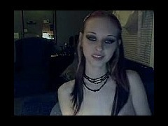 Liz Vicious on webcam Goth girl Liz Vicious does a private session just for you tube porn video