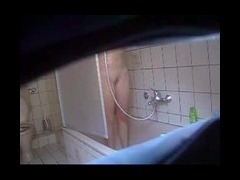 hidden shower cam Chick gets caught out on hidden cam shaving her pussy tube porn video