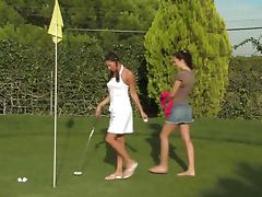 Hoy Babes Sex Better than Golf tube porn video