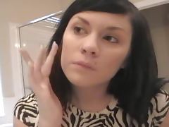 Naughty Brunette Andi Crush Wears Her Sexy Makeup tube porn video