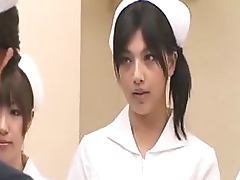 Gorgeous Japanese Nurse Sure Knows How To Handle Their Patients' Cocks tube porn video