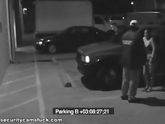 Parking Lot Action Caught By A Security Camera tube porn video