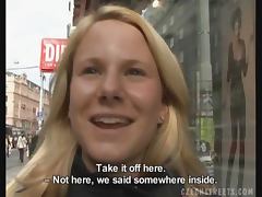 Big Brasted Euro Amateur Blonde Gives a Blowjob tube porn video