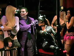 Costume party turns to fuck orgy tube porn video