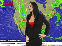 Anchorman Fucks The Big Breasted Weather Lady Melissa Lauren tube porn video